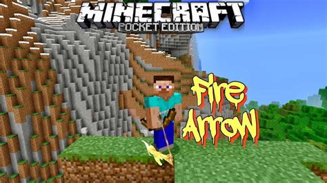 How to shoot fire arrows in minecraft