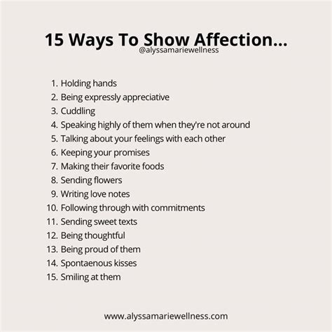 How to show affection over text