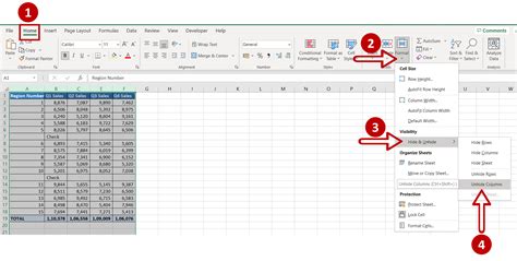 How to show data of hidden rows/columns in Excel Charts