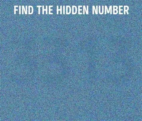 How to show hidden number