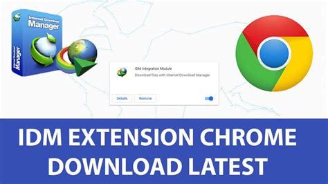 How to show idm in chrome