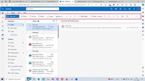 How to show toolbar in outlook
