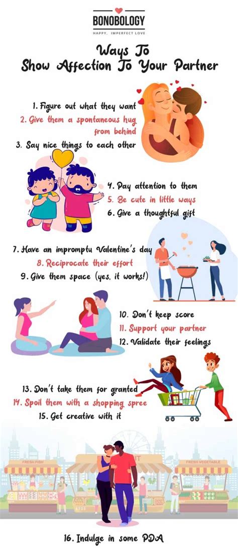 How to show your partner affection