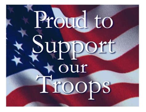 How to show your support for US troops