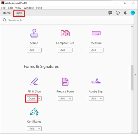 How to sign adobe sign document. 8 thg 2, 2023 ... Signing Instructions · Open the PDF you wish to sign in Adobe Reader DC. · Click the Tools button towards the top left, then click Certificates: 