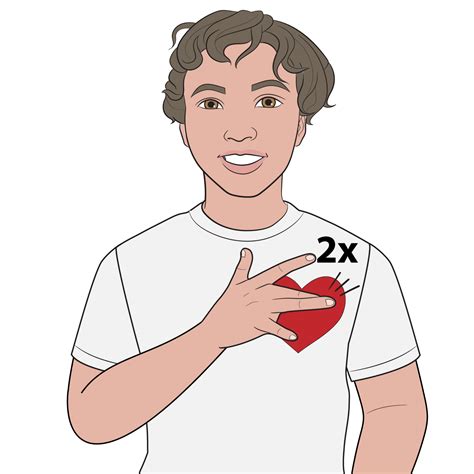 How to sign heart in asl