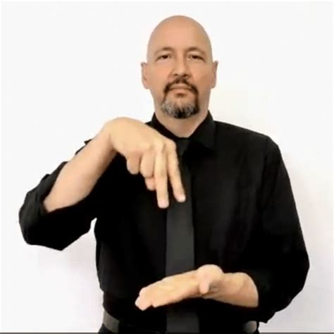 How to sign stand in asl