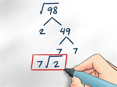 How to simplify a square root. 27-Jul-2015 ... color(green)(=10sqrt2 - Square root of a number can be simplified by prime factorising the number. Prime factorisation involves expressing a ... 