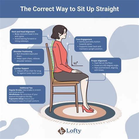 How to sit in chair