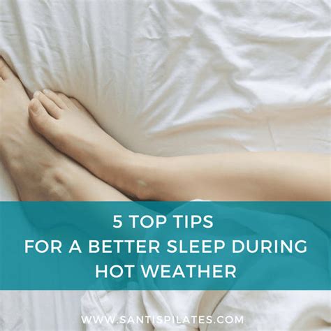 How to sleep better in hot weather