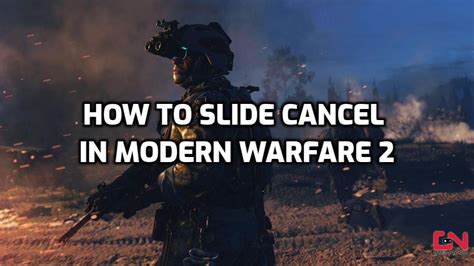 How to slide cancel in Modern Warfare 2 