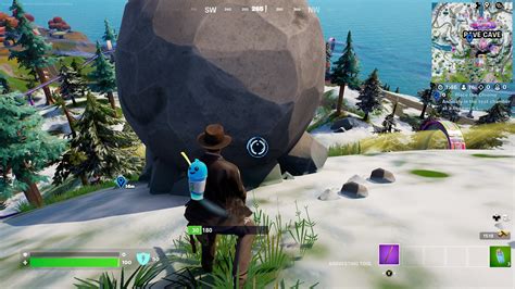 How to slide kick in Fortnite including how to dislodge a runaway boulder with a slide kick 