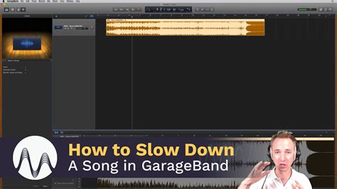 How to slow down in garageband