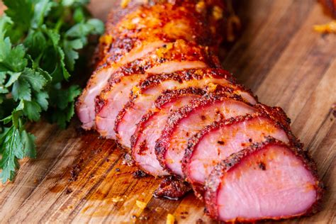 How to smoke a pork loin. Place them on a wire rack and cover with bbq rub. Fill up the hopper with pellets and set the grill at 275°F. Let it preheat for about 15 minutes. Grab the wire … 