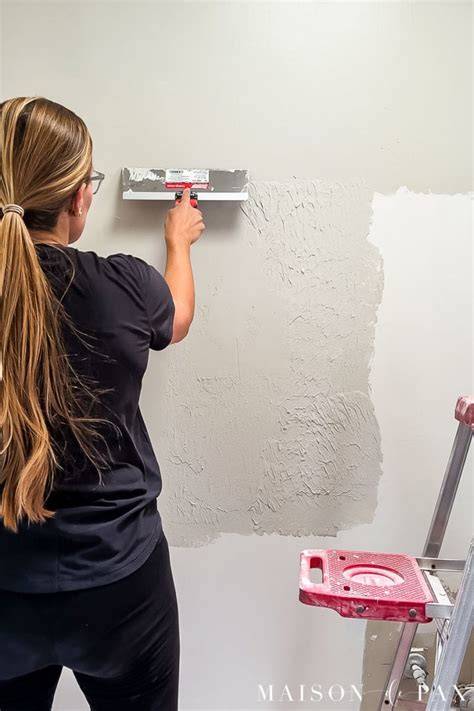 How to smooth textured walls without skim coat.  This guide provides instructions for two effect...