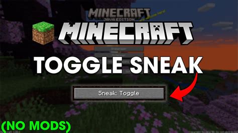 How to sneak in minecraft