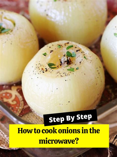 How to soften onions in microwave