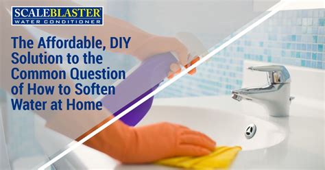 How to soften water. A water softener is made up of three components: a control valve, a mineral tank, and a brine tank. These three work in conjunction to remove the minerals from hard water, monitor the flow of water, and periodically clean the system through a regeneration process. 1. The mineral tank. 