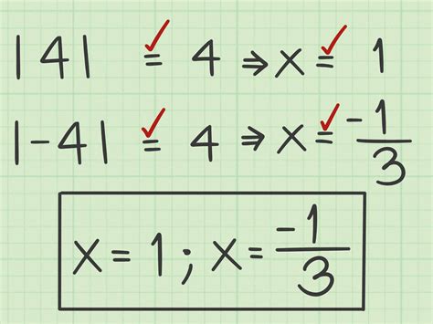 How to solve absolute value equations - Mathwarehouse.com