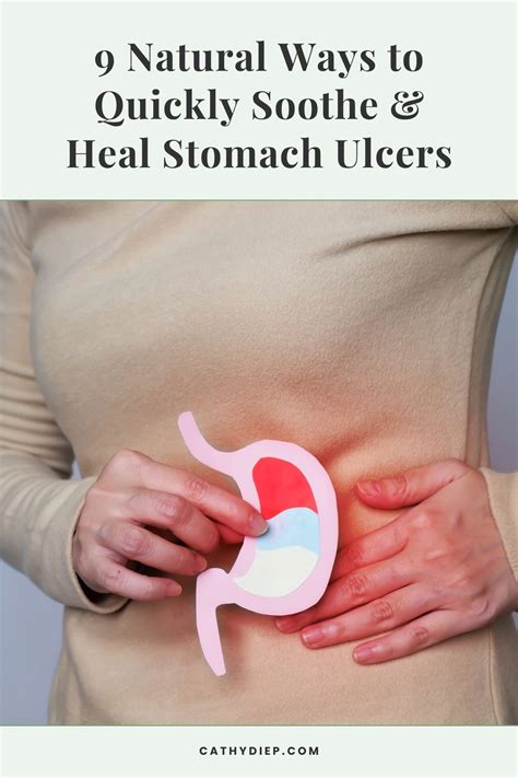 How to soothe ulcers in stomach
