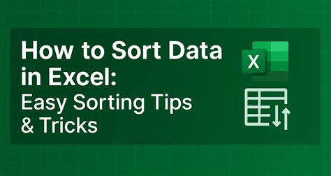 How to sort similar data in excel