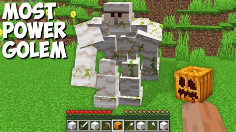 How to spawn a golem in minecraft
