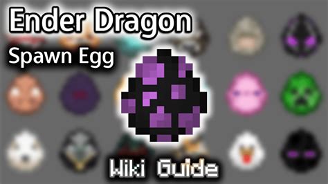 How to spawn dragon egg in minecraft