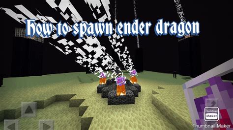 How to spawn dragon in minecraft