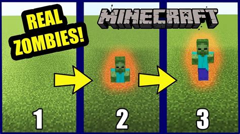 How to spawn zombies in minecraft