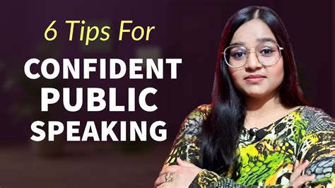How to speak more confidently in public