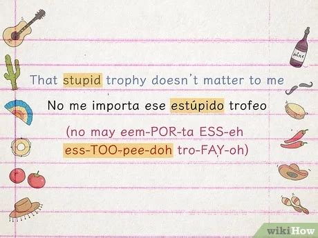 How to spell dumb in spanish