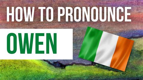 How to spell owen in irish