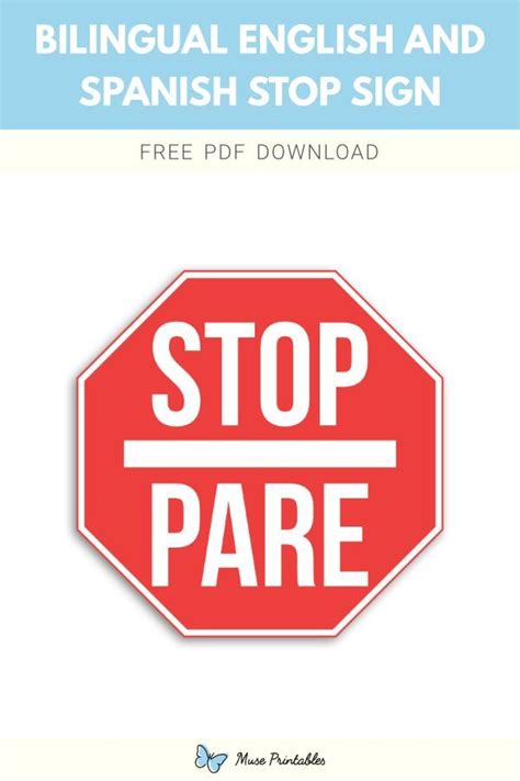 How to spell stop in spanish