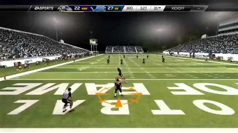 Kneeling the ball in Madden 22 is performed by accessing the clo