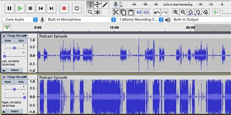 How to split tracks in audacity