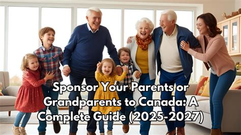 How to sponsor your parents in canada