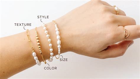 How to stack bracelets
