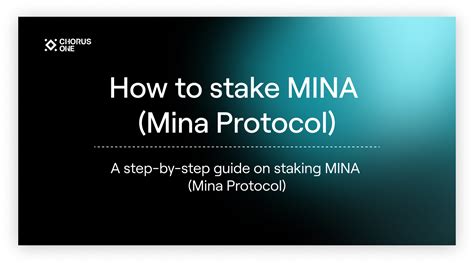 How to stake Mina - Staketab Docs