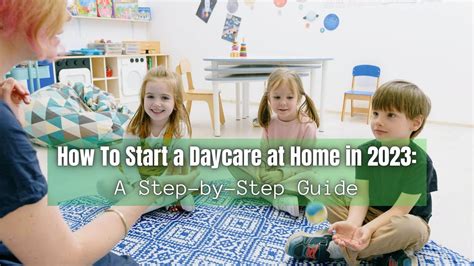 How to start a daycare at home. 