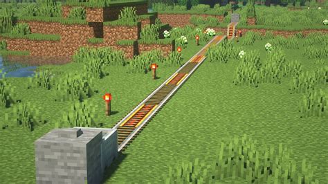 How to start a railroad in minecraft