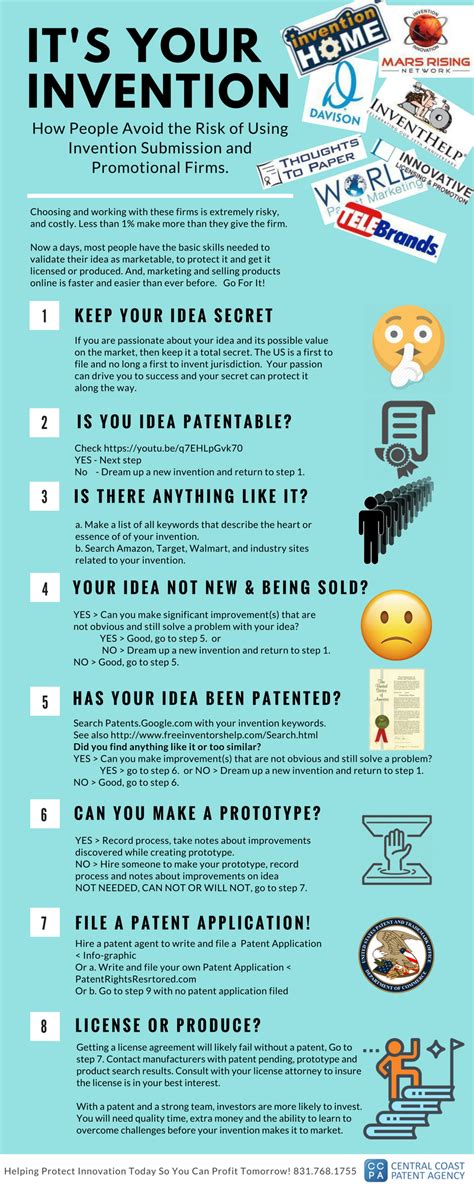 How to start an invention. If you want to become a professional inventor, consider the following steps: 1. Choose an industry. As an aspiring inventor, you may find it helpful to focus on developing products within one industry. Keeping your focus narrow enables you to develop familiarity with a particular industry. This can help you understand how product … 