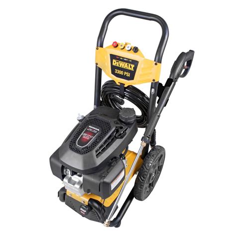 How to start dewalt 3300 psi pressure washer. DeWalt 3400 PSI, PCV2250 pressure washer troubleshooting. No or low pressure (initial use). Choke in the “CHOKE” Position. Move choke to the “NO CHOKE” position. High pressure hose is too long. Use high pressure hose under 100 feet (30m). Will not draw chemicals. Spray wand not in low pressure. 