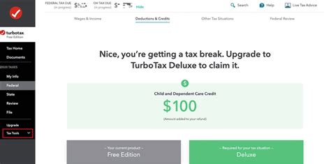 Online Software Products. TurboTax login. Free Edition tax filing. Deluxe to maximize tax deductions. TurboTax Self-employed & investor taxes. Free Military tax …. 