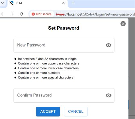 How to start rlm server.  If the admin password is still the default and/or there a...