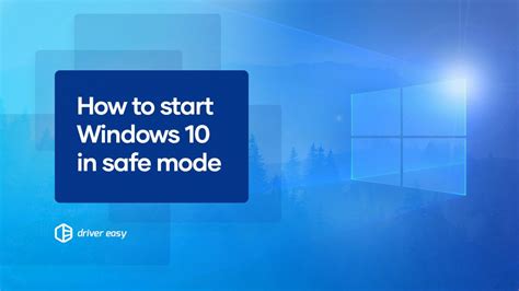 How to start xp in safe mode