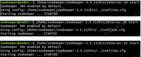 How to start zookeeper in ubuntu