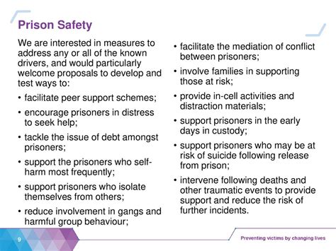 How to stay safe in prison