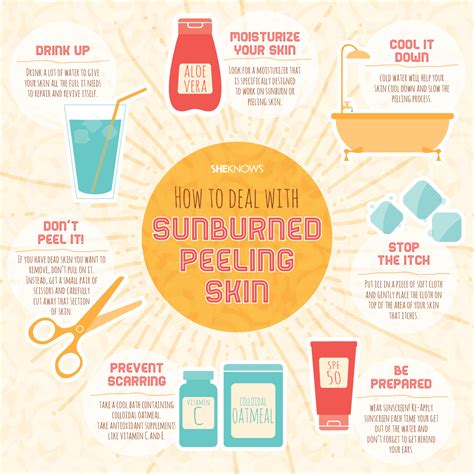 How to stop a burn from peeling