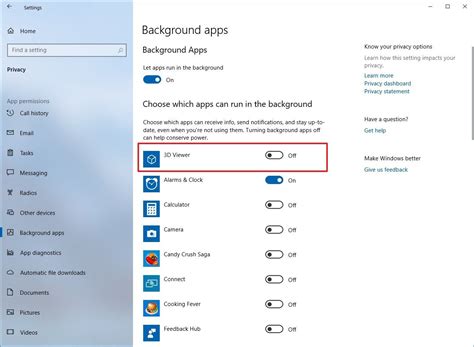 How to stop apps from running in the background on Windows 10 Windows