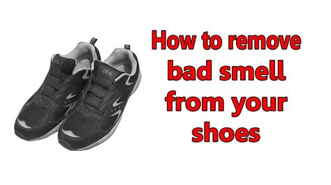 How to stop bad smell from shoes